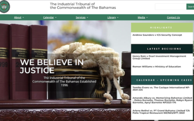 Bahamas Industrial Tribunal Redesigned Website